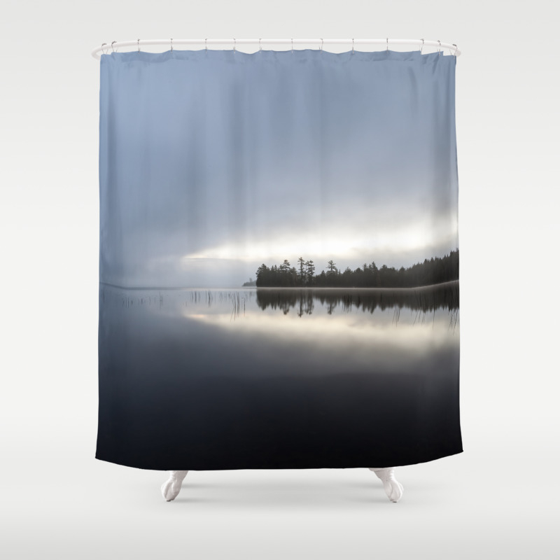 Adirondack Blues Shower Curtain By Bonniemartin Society6