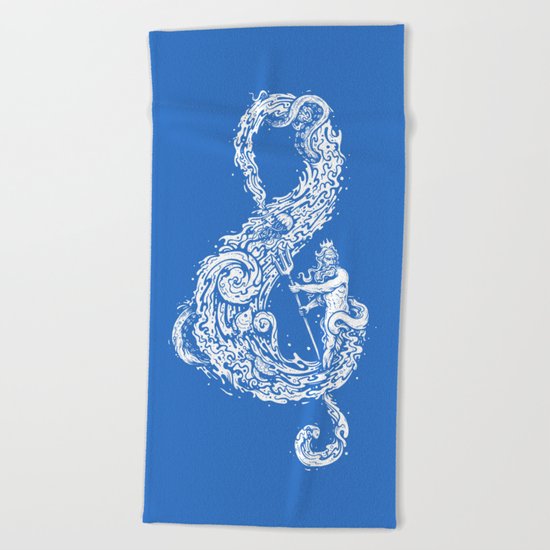 Sound of the Ocean Beach Towel