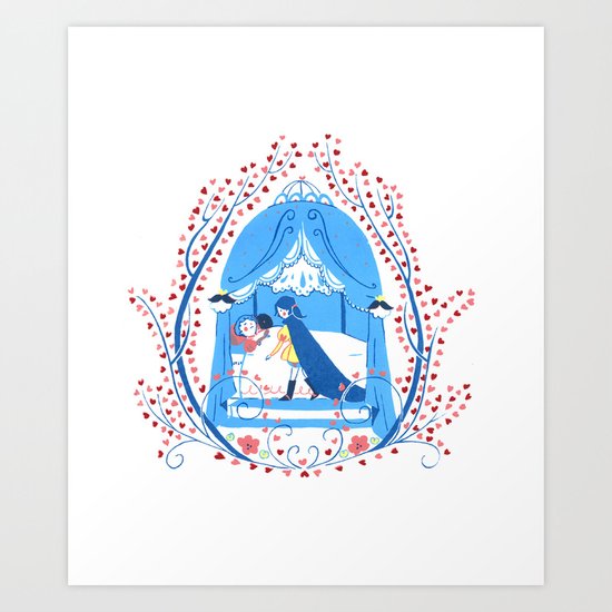 Sleeping Beauty Art Print
