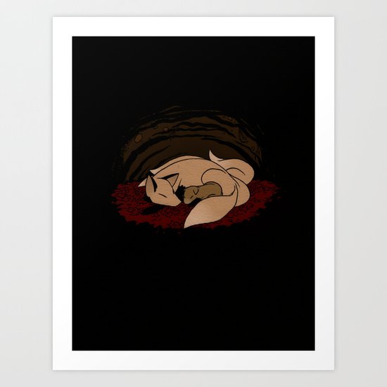 Never - End Page Art Print