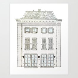 French Hotel Art Print