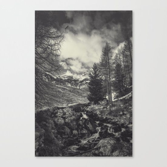 timeless mountains Canvas Print