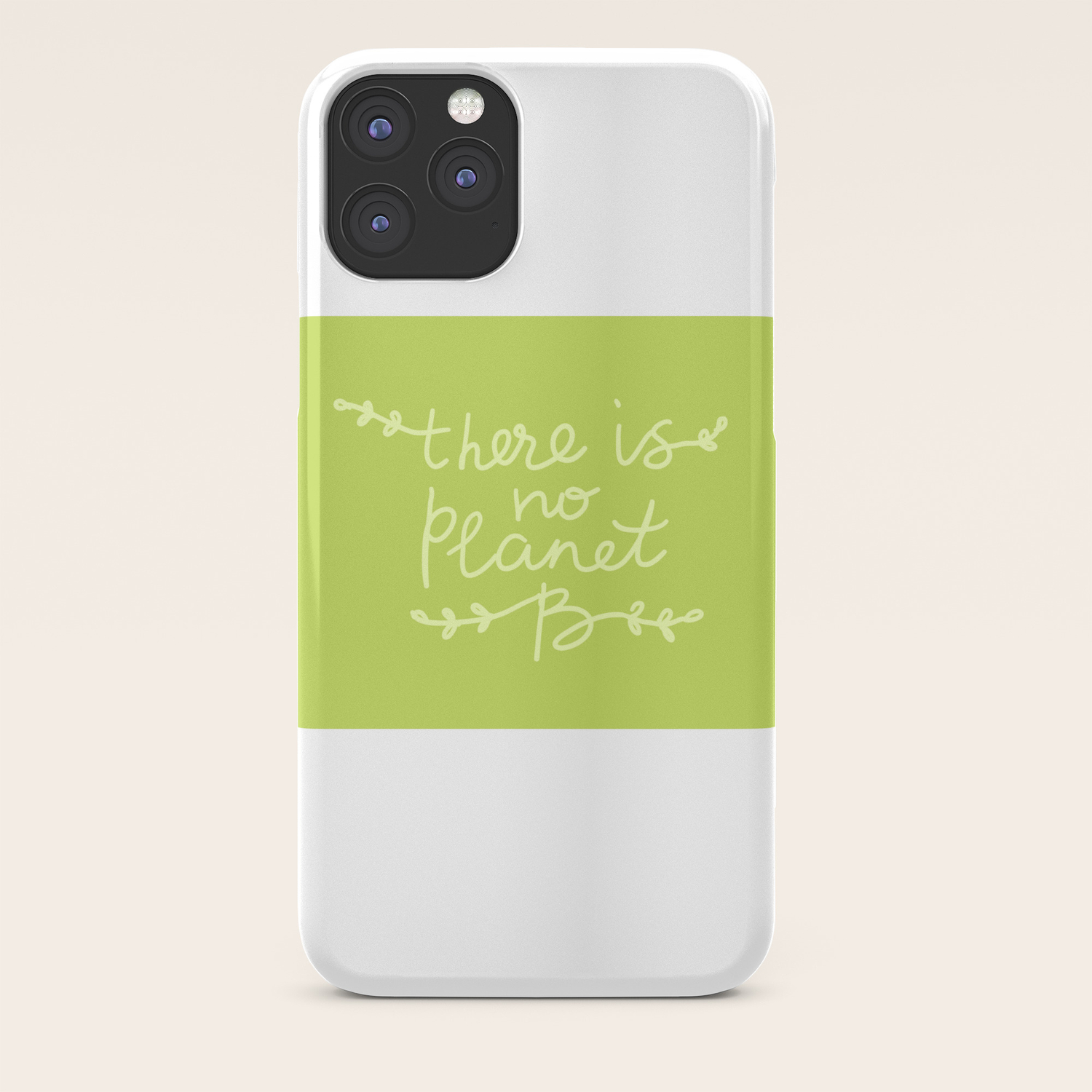 There Is No Planet B Ecology Pollution Of Nature Iphone Case By