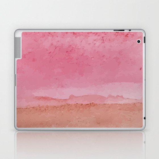 Red Watercolor Laptop & iPad Skin