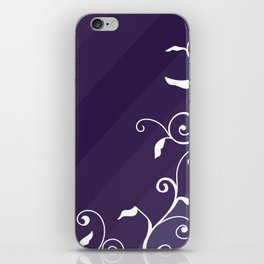 Violet Vines iPhone Skin