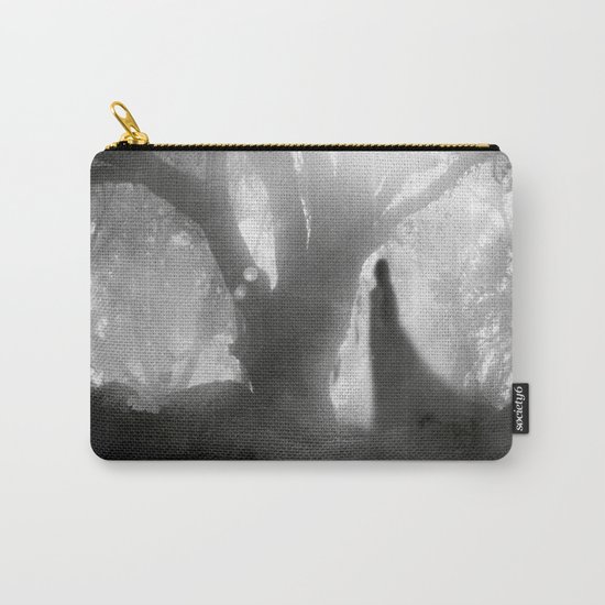 Black and White - Autumn Song Carry-All Pouch