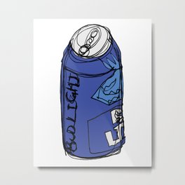 Bud Light Can Metal Print | Illustrator, Painting, Cheers, Illustration, Beers, Photoshop, Pop Art, Cool, Art, Love 