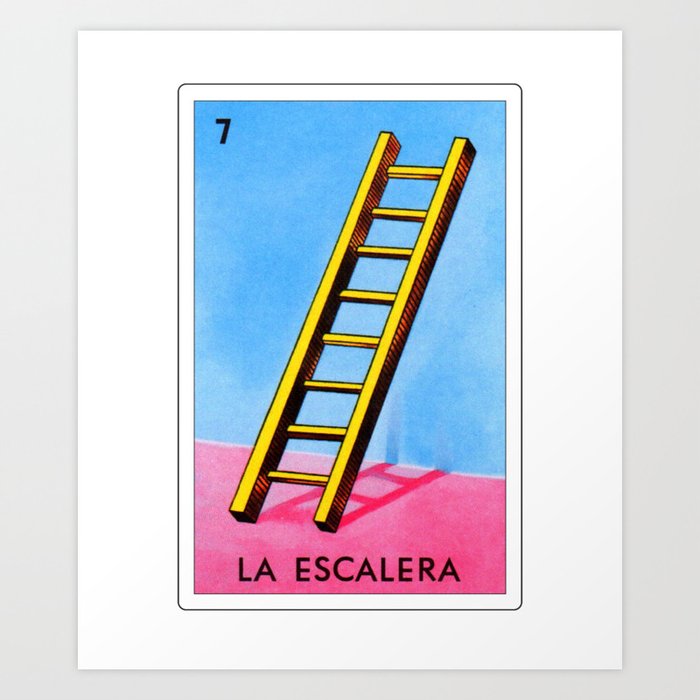 Loteria Mexicana Design - Graphic Design Gift - Regalo Graphic Design Art Print