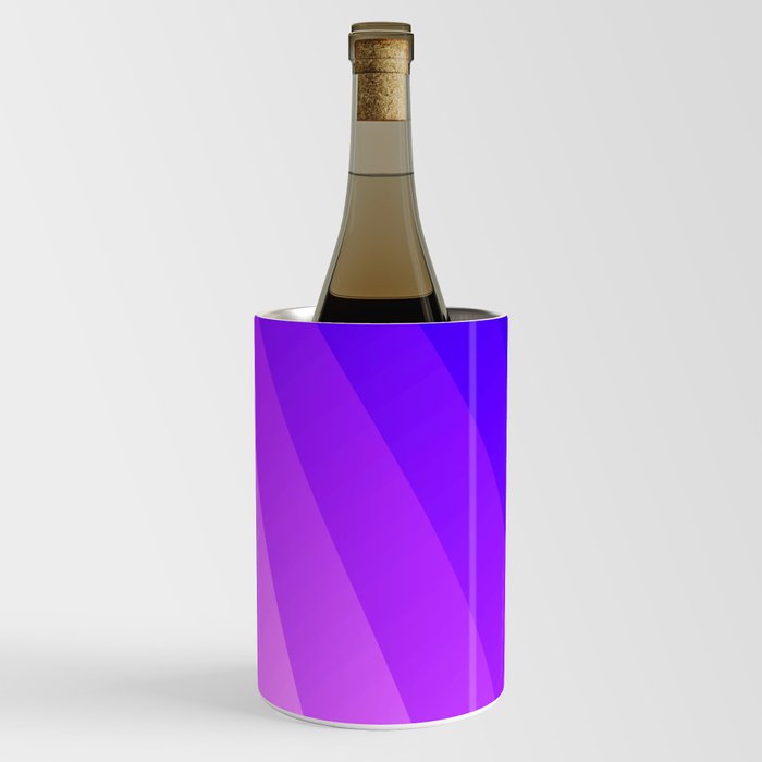 BLUE PURPLE FAN BLEND. Wine Chiller