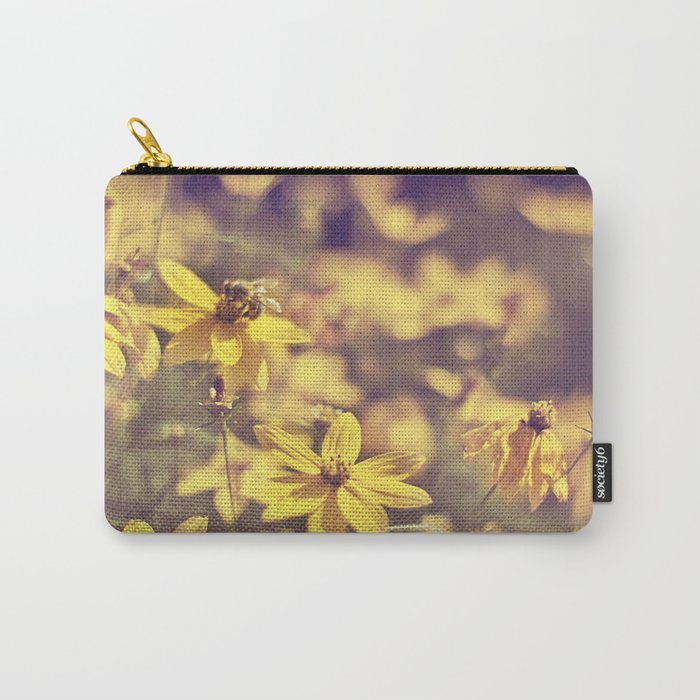 Summer  Bee Carry-All Pouch