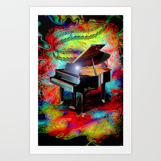 Psychedelic Baby Grand Art Print