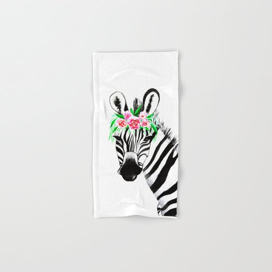 Zebra Hand & Bath Towel