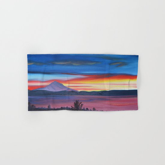 Our Side of The Mountain, Pacific Northwest Mountain Series Hand & Bath Towel