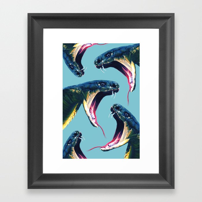 Cobra Framed Art Print