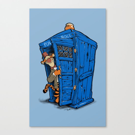 It's B-I-Double g-ER on the Inside Canvas Print