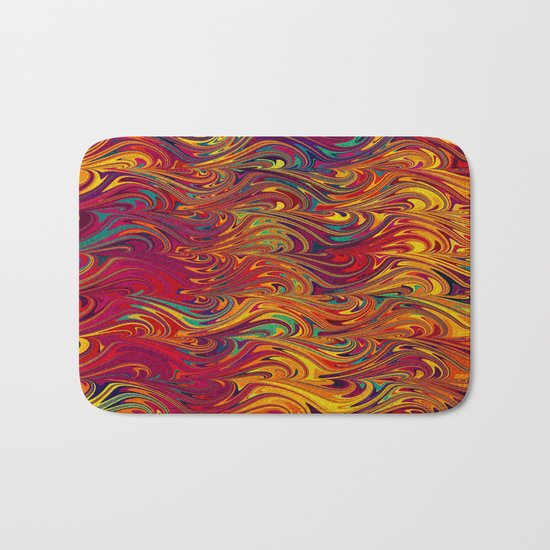Wave Of Colors 2 Bath Mat