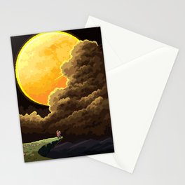 Edge of Love - Yellow Moon Stationery Card