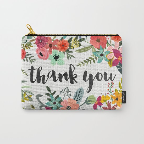 Thank You Carry-All Pouch