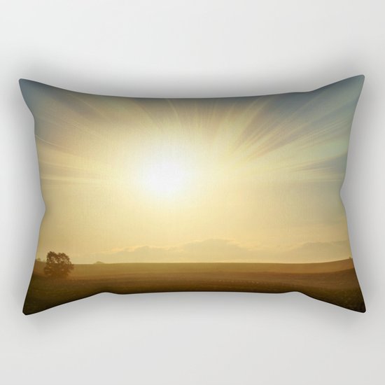 Golden Fields Rectangular Pillow