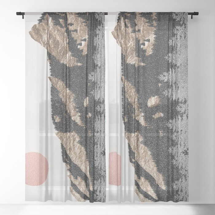 Sheer Curtain