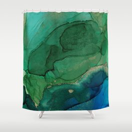 Aquamarine Shower Curtains Society6