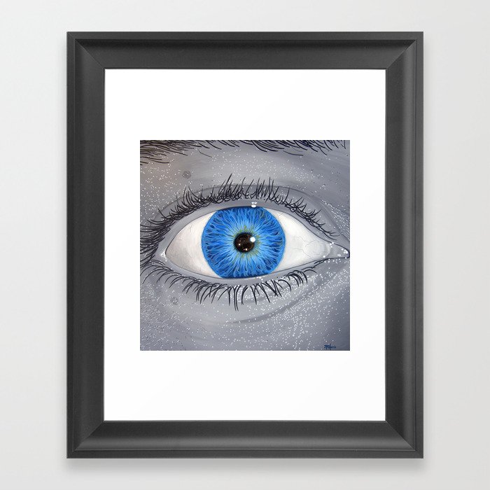 What Are You Looking At? Framed Art Print