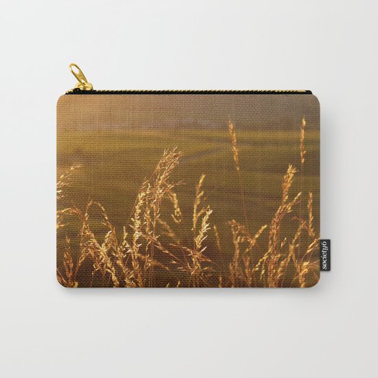 Gold Warm Light - JUSTART © Carry-All Pouch