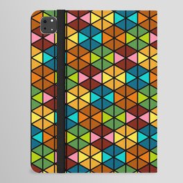 Hexagon Pattern Two iPad Folio Case