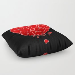 Valentine's Day - Heart Of Hearts Floor Pillow