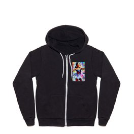 Ballerina dancing on stage Zip Hoodie