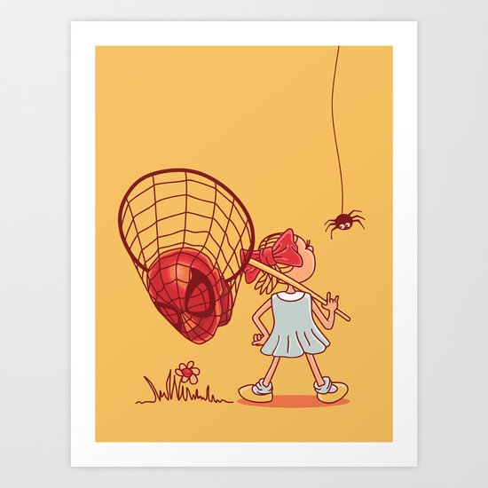bugs hunter Art Print