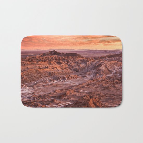 Desert orange Bath Mat