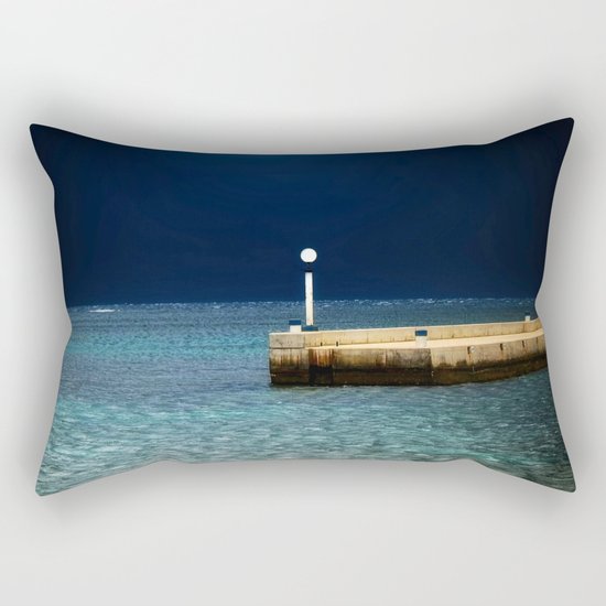 Light in the Sea Rectangular Pillow