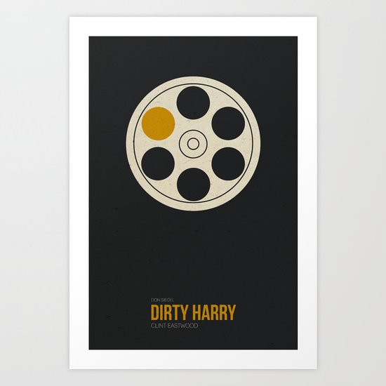 Dirty Harry Art Print