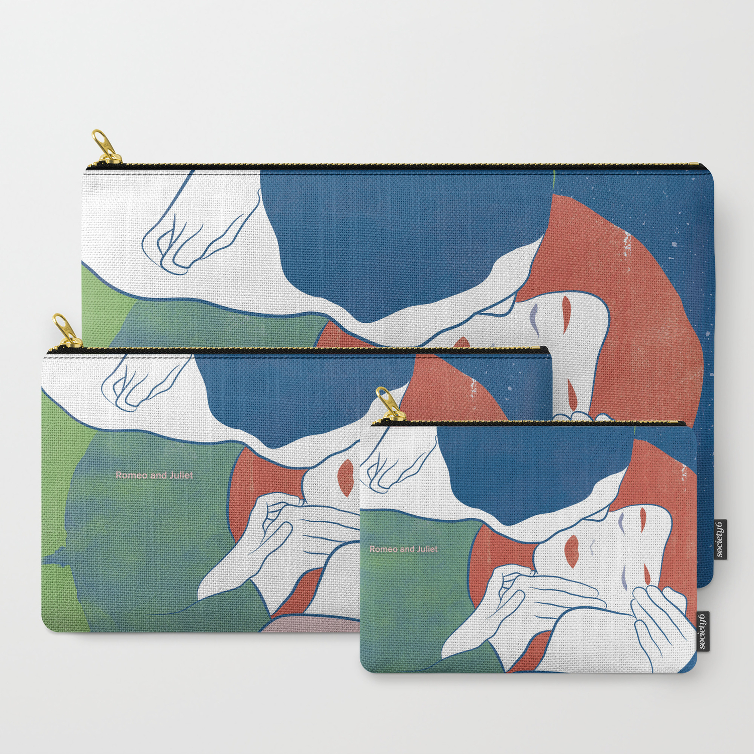 Romeo And Juliet William Shakespeare Carry All Pouch By Redhillstudio Society6