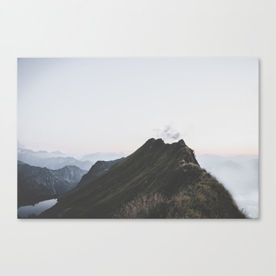 path - Landscape Photography Canvas Print