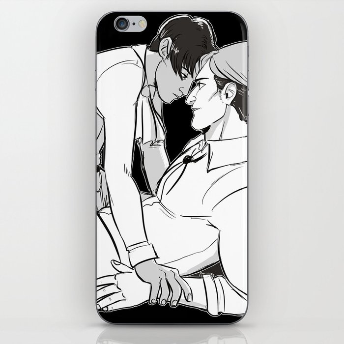 Erwin and Rivaille iPhone Skin
