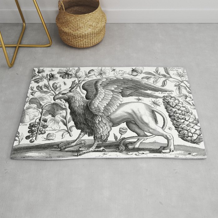 A griffin. Rug