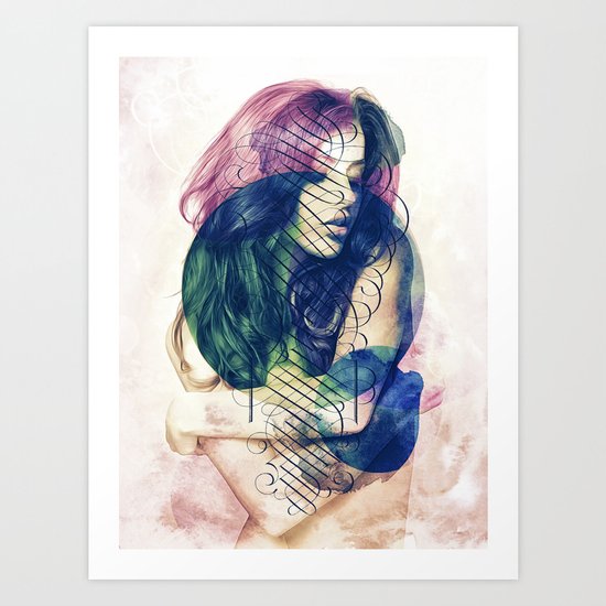 Ecstasy has No Name. Art Print