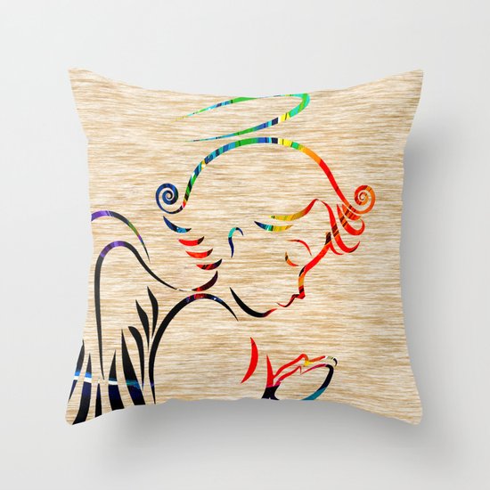 Angel Throw Pillow