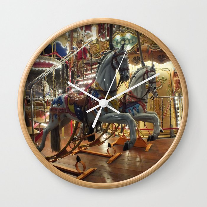 carousel Wall Clock