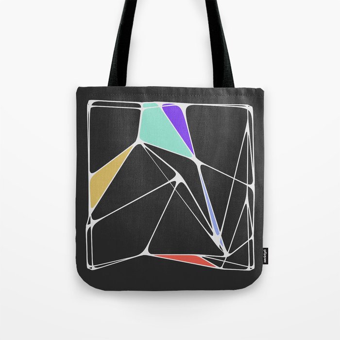 Voronoi Angles Tote Bag