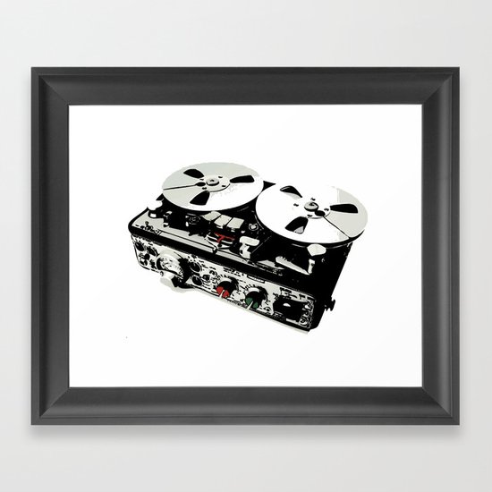 the ultimate tape recorder Framed Art Print