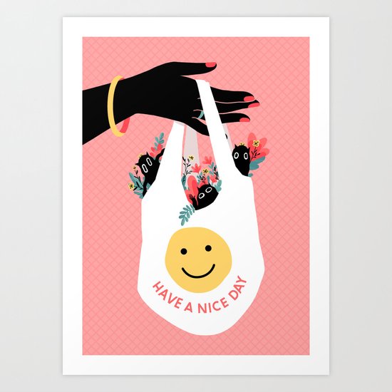 H.A.N.D. Art Print