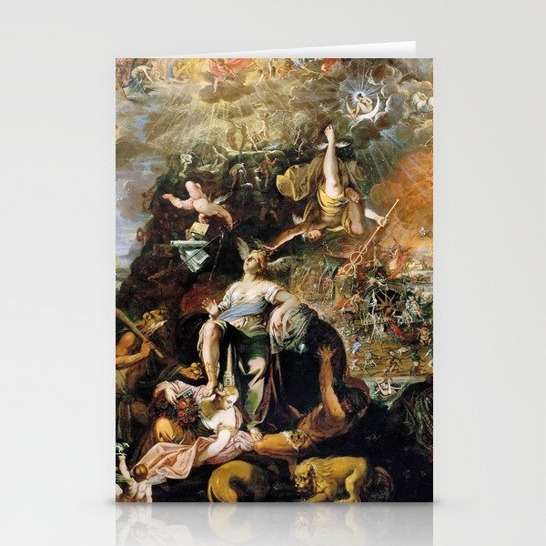 Allegory of the Apocalypse (1674) Stationery Cards