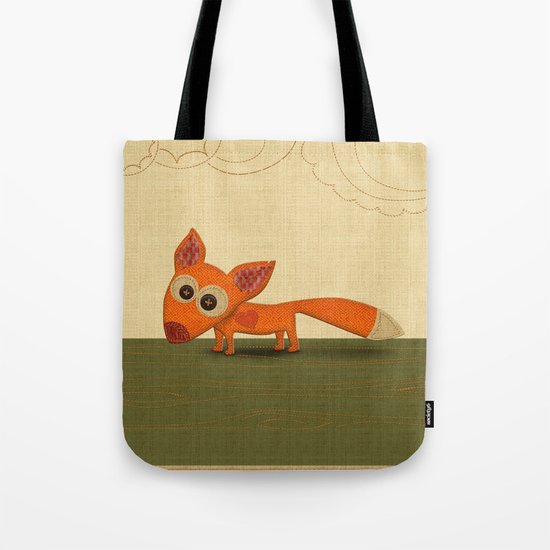 Cute Fox Tote Bag