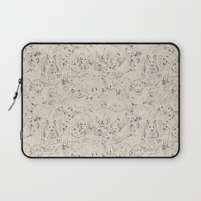 Resting foxes Laptop Sleeve