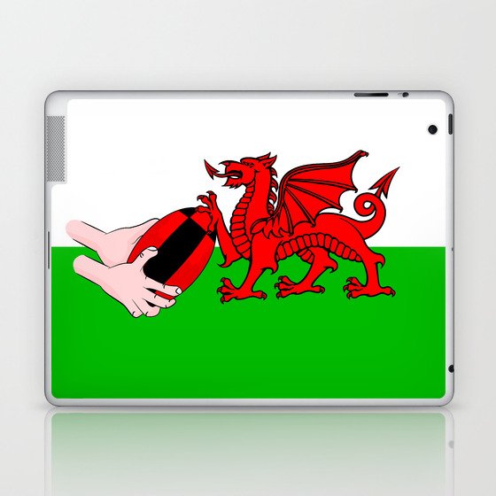 Wales Rugby Flag Laptop Ipad Skin By Mailboxdisco Society6