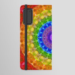 Colorful Art Chakra Mandala 2  Android Wallet Case