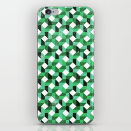 Quilt – Green iPhone Skin